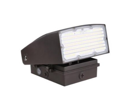 Eiko WPA1-PS80-FCCT-H Wattage Selectable Dark Bronze Wall Pack Light, 3000K/4000K/5000K, 11520/9360/7200lm