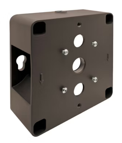 EnvisionLED WPFC-ARC-JBOX-BZ Wall Mount Bracket for Conduit Runs