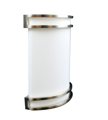 Eiko WS-SAT1015-3 LED Wall Sconce Light, 10", 15W, 3000K, 120V, Dimmable