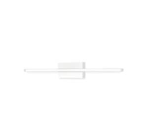 Kuzco Lighting WS18224-WH-UNV Vega Minor 3" Tall LED Wall Sconce Light, 3000K, 18W, 1460lm , White Finish