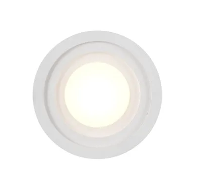 Kuzco Lighting WS21305-WH Arco 5" Tall LED Wall Sconce Light, 3000K, 7W, 510lm , White Finish