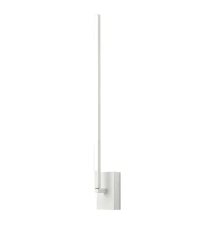 Kuzco Lighting WS25125-WH-UNV Pandora 28" Tall LED Wall Sconce Light, 3000K, 20W, 1440lm , White Finish