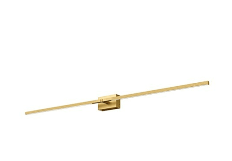 Kuzco Lighting WS25350-BG-UNV Pandora 5" Tall LED Wall Sconce Light, 3000K, 44W, 2980lm , Brushed Gold Finish