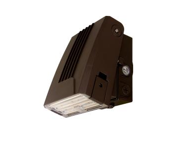 MaxLite WTC25U-WCSBPC 120-277V Wall Max Thin Cutoff Wallpack - Wattage Selectable 25W/20W/15W - CCT Selectable 3/4/5K - Photocell - Bronze Finish