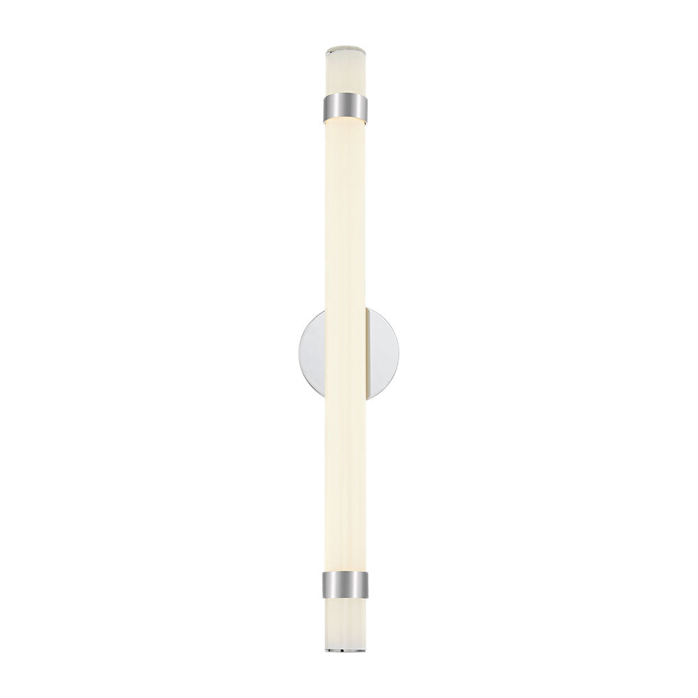 Alora Lighting WV324230PNGO-UNV Madison Contemporary Polished Nickel LED Vanity Light Fixture