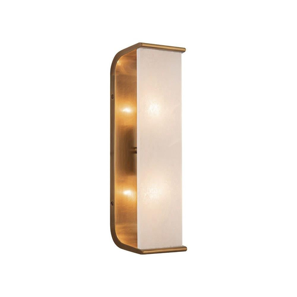 Alora Lighting WV327015VBAR Abbott 2 Light 4.25 inch Bathroom Vanity Light