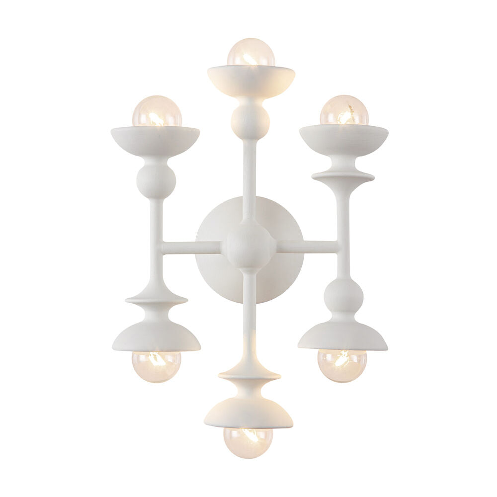 Alora Lighting WV328611AW Cadence 6 Light 11 inch Antique White Bath Vanity Light Wall Light