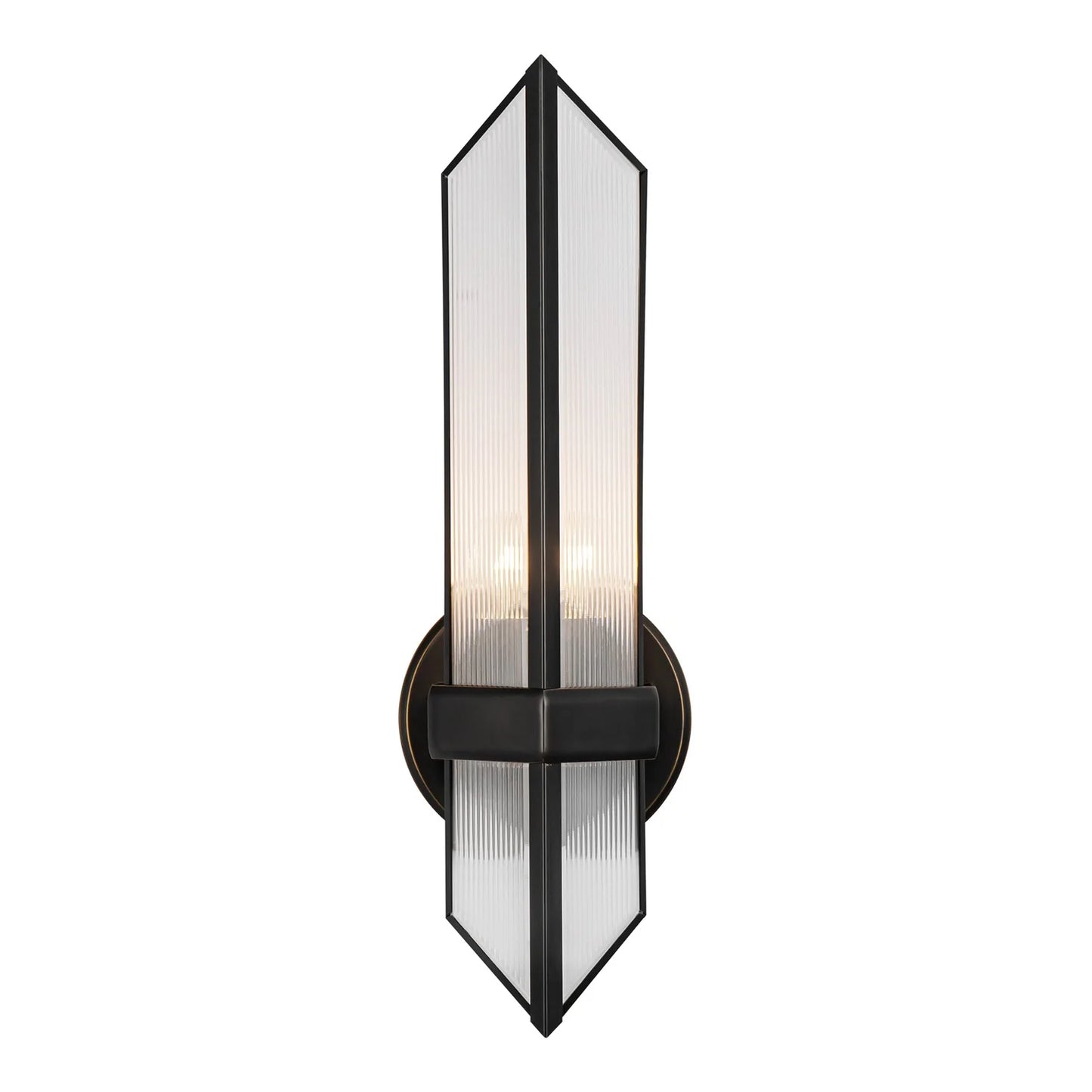Alora Lighting WV332904UBCR Cairo 1 Light 3.38 inch Urban Bronze Bath Vanity Light Wall Light