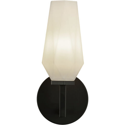 Alora Mood WV424110MBOP Krysta 1 Light 3.75 inch Bath Vanity Wall Light Matte Black Finish
