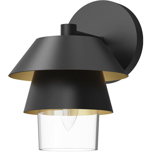 Alora Mood WV475106MBCL Tetsu 1 Light 6.5 inch Bath Vanity Wall Light Matte Black Finish