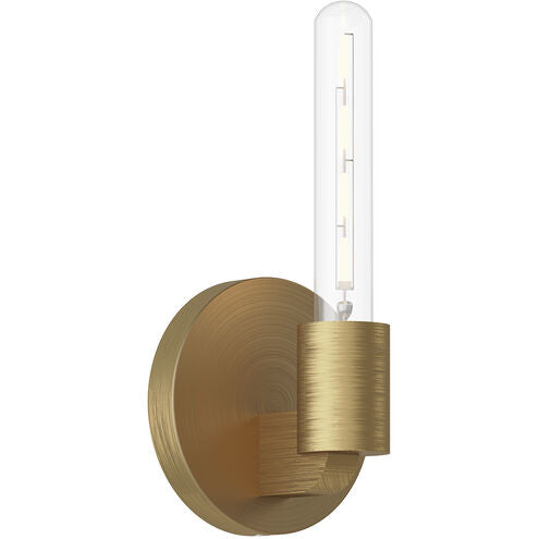 Alora Mood WV607201AG Claire 1 Light 5 inch Bath Vanity Wall Light Aged Gold Finish