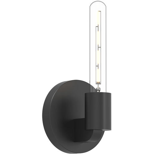 Alora Mood WV607201MB Claire 1 Light 5 inch Bath Vanity Wall Light Matte Black Finish