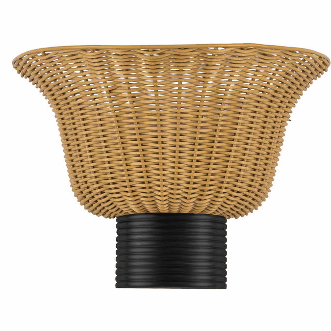 Alora Mood WV667014MB Rancho 1 Light 13.88 inch Bath Vanity Wall Light Matte Black Finish