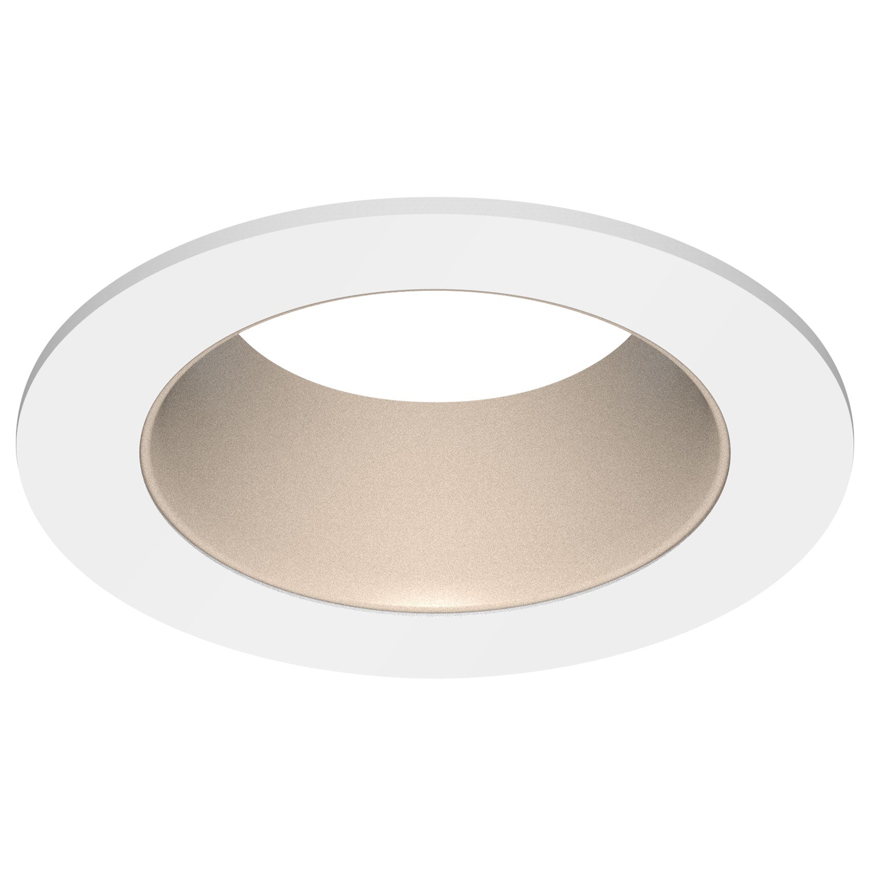 CSL Lighting ED3-RFSTCW ECO 3IN Round Fixed Downlight Trim White / Champagne