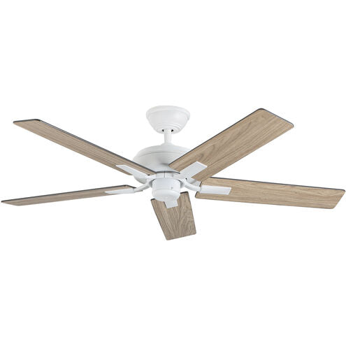 Kuzco Lighting CF78752-WH-NLW Erikson 52 inch White Wall Control, 3 Speed Ceiling Fan