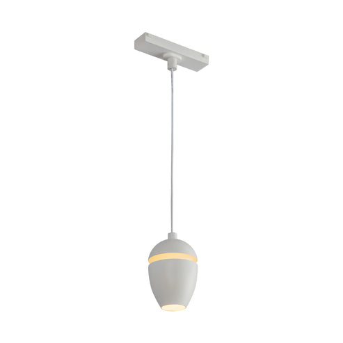 Kuzco Lighting TRP89703-WH Eloa 48V DC White Pendant Track Head Ceiling Light CCT 3000K