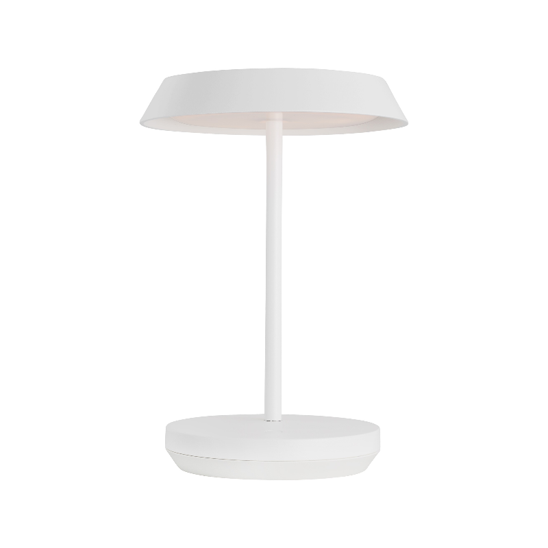 Visual Comfort Architectural SLTB53227W Modern 9" Tepa 1-lt Tall LED Table Lamp - CCT: 2700 - Voltage: 120-240V - Finish White