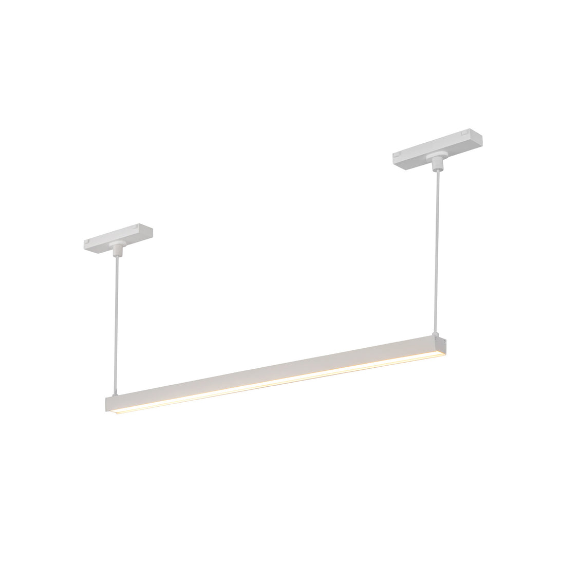 Kuzco Lighting TRL28122-WH Mira LED 22.13 inch White Linear Pendant Ceiling Light CCT 3000K