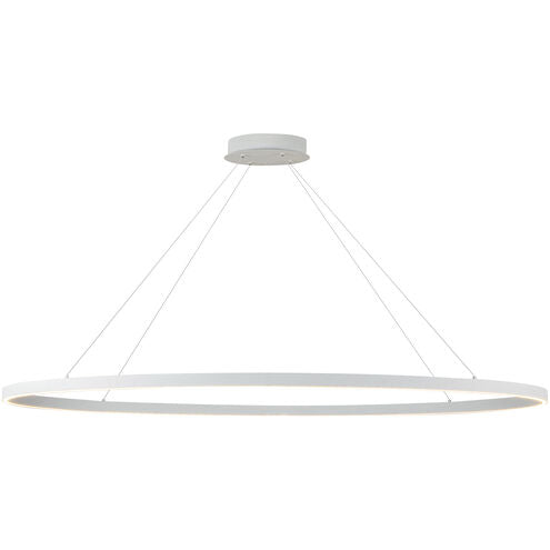 Kuzco Lighting LP79153-WH Ovale LED 53.75 inch White Linear Pendant Ceiling Light