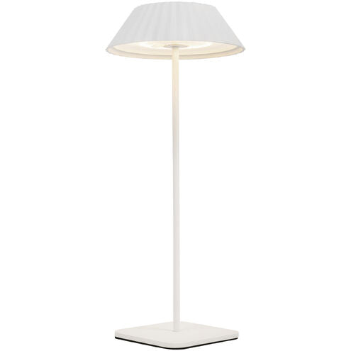Kuzco Lighting TL66714-WH Pela 14.13 inch 3.00 watt White Table Lamp Portable Light