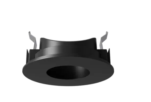 DMF Lighting X2TRAPBKFL X-Series 2" Round Adjustable Pinhole Flangeless Trim - Black
