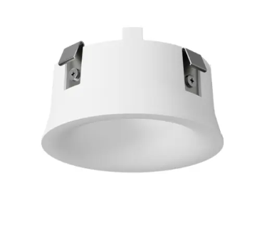 DMF Lighting X2TRDHWHFL X-Series 2" Round Hyperbolic Flangeless Trim, White Finish