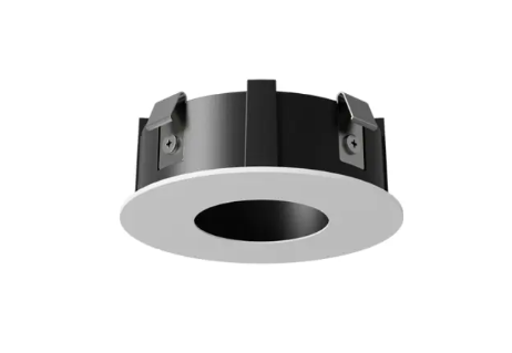 DMF Lighting X2TRDPWHFL X-Series 2" Round Pinhole Flangeless Trim, White Finish