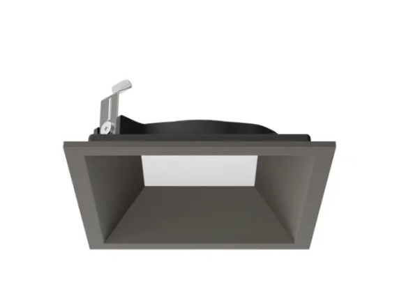 DMF Lighting X2TSASBZMF X-Series 2" Square Adjustable Beveled Micro-Flange Trim - Bronze