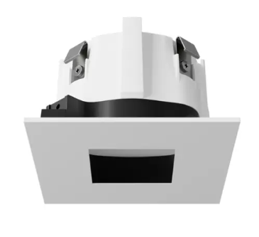 DMF Lighting X2TSDPWH X-Series 2" Square Pinhole Trim, White Finish