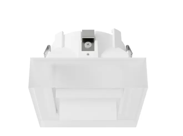 DMF Lighting X2TSDSWHDO X-Series 2" Square Downlight Decorative Open Trim - White