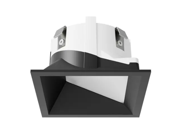 DMF Lighting X2TSDWBKMF X-Series 2" Square Downlight Wall Wash Micro-Flange Trim - Black
