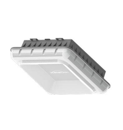 Eiko XBPG14-4040UY65CANC Parking Garage LED Light Fixture, 40W, 5915, 4000K, Mounting = Canopy, Lens = Clear