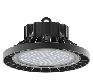 Eiko XHH240-40UY-120N-HE-XI Round High Bay - EOS Series - 240W - 4000K - 120 Deg - Dim - Xi-Fi Ready - Grey Finish