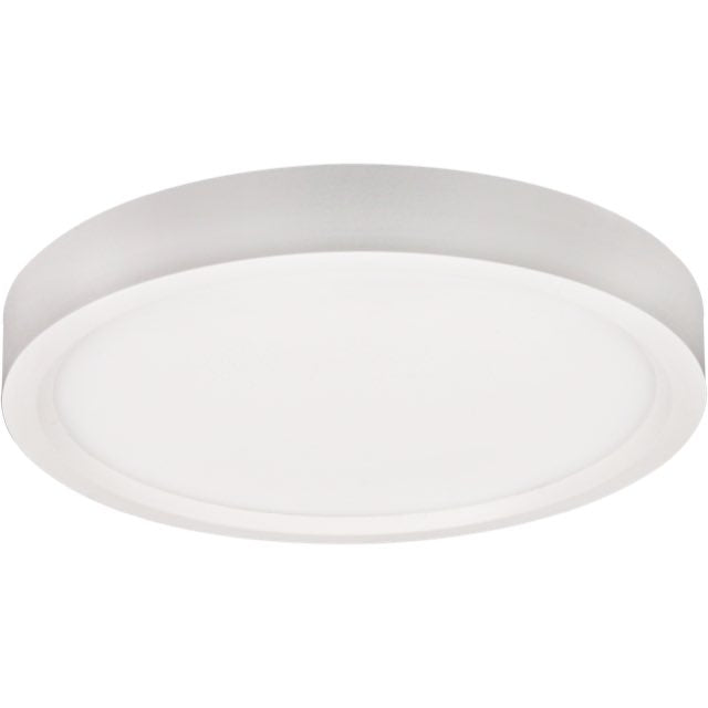 Lotus LED Lights ADS7R9-5CCT-D-WH Lotus 7" Edgelit Disk LED Surface Mount - 15W - 27K / 3K / 35K / 4K / 5K - 120V - White