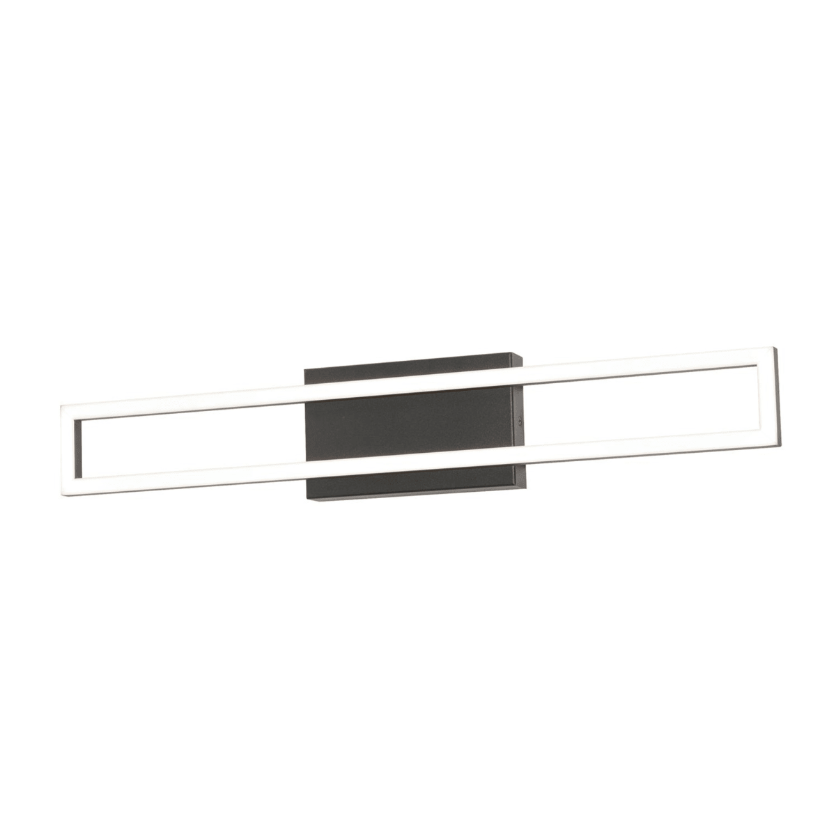 AFX Lighting ZLAV1405L30D1BK 14-in 15W Zola Vanity Light, 120V, 3000K, Black