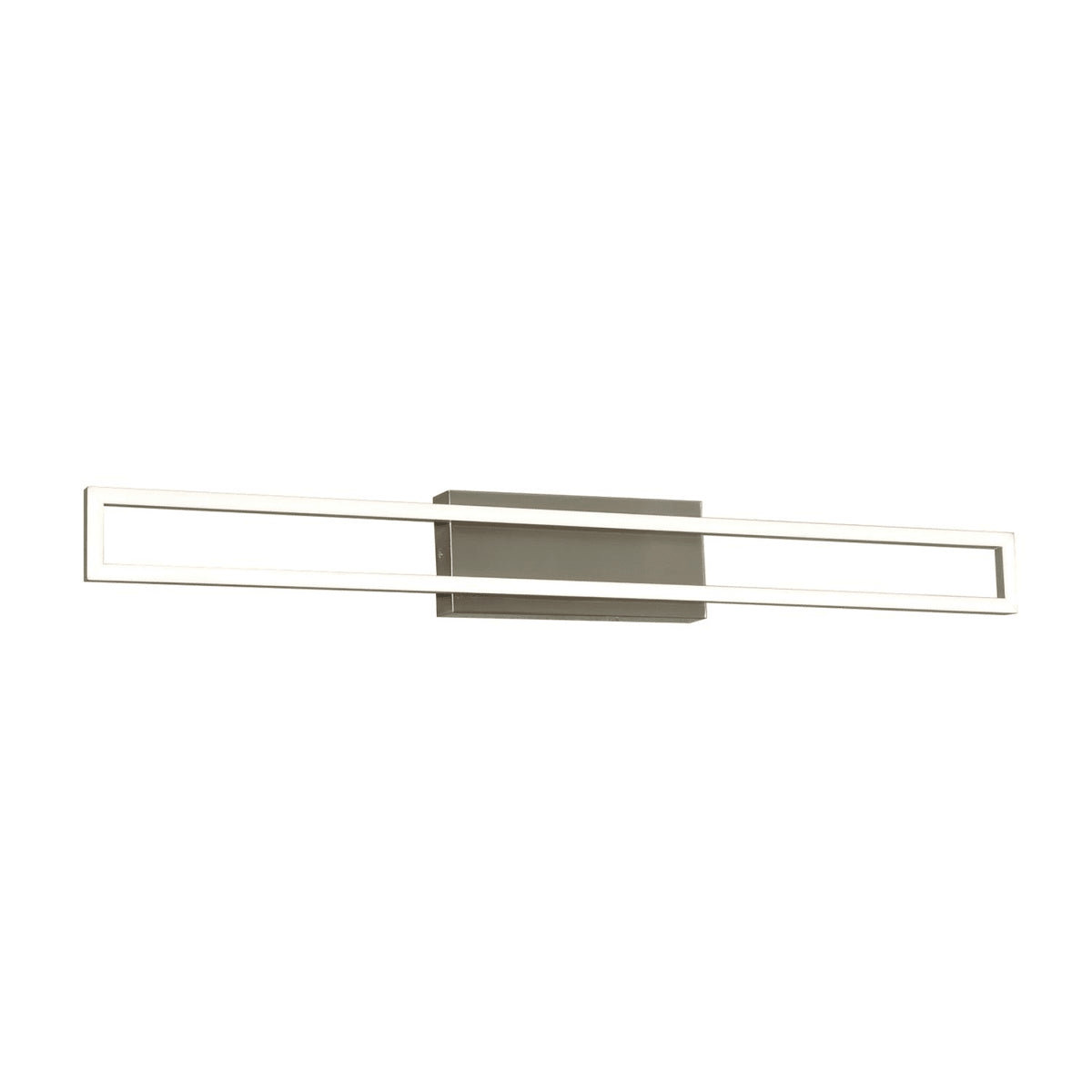 AFX Lighting ZLAV2405L30D1SN 18W LED Zola Vanity Light, 1900 lm, 120V, 3000K, Nickel