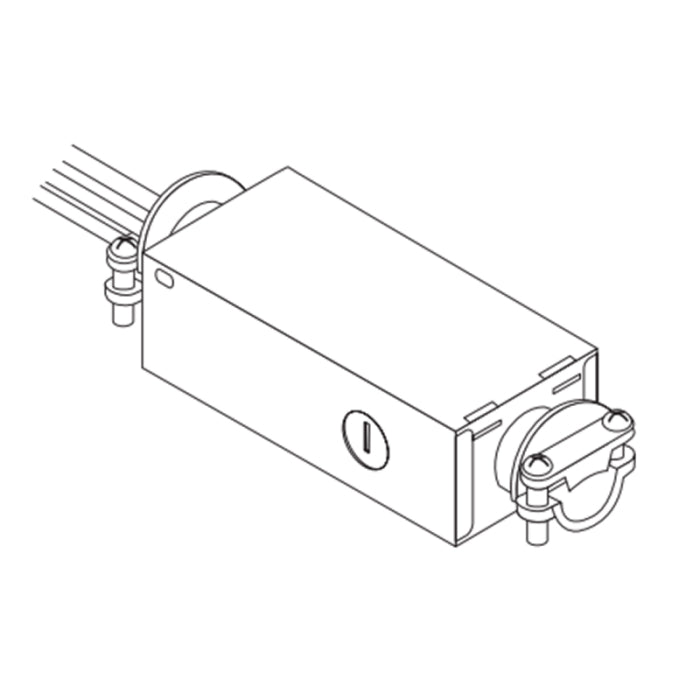 Alloy LED AL-10-02-9991-WH ThruLine Slim Selector Junction Box - White