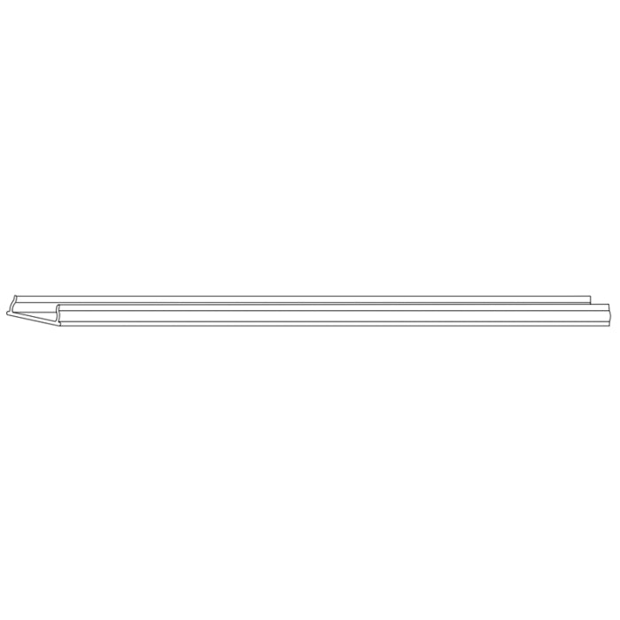 Alloy LED AL-50-33-0011-AL-PART SurfaFlex 1 - Surface-Mount Bendable Channel - 4' - Anodized Aluminum Finish