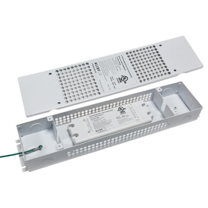 Alloy LED AL-98-06-24060-277 0-10V Dimmable Driver - ETL Listed Junction Box - 24V Output - 120-277V Input - 60W