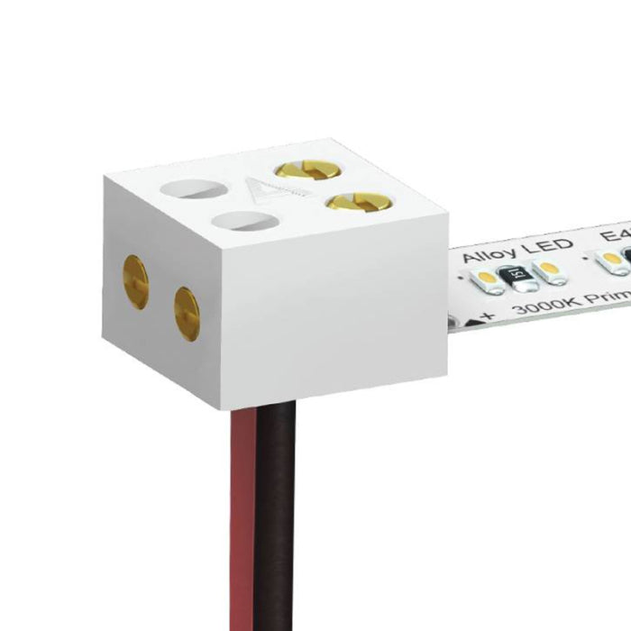 Alloy LED AL-01-02-9900-UD-10 AmpChamp Up/Down Connector for PrimaLine 3 LED Tape Light-Pack Of 10