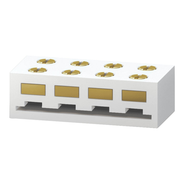 Alloy LED AL-02-13-9900 AmpChamp Straight Connector for Radialux 8.8 RGB LED Tape Light