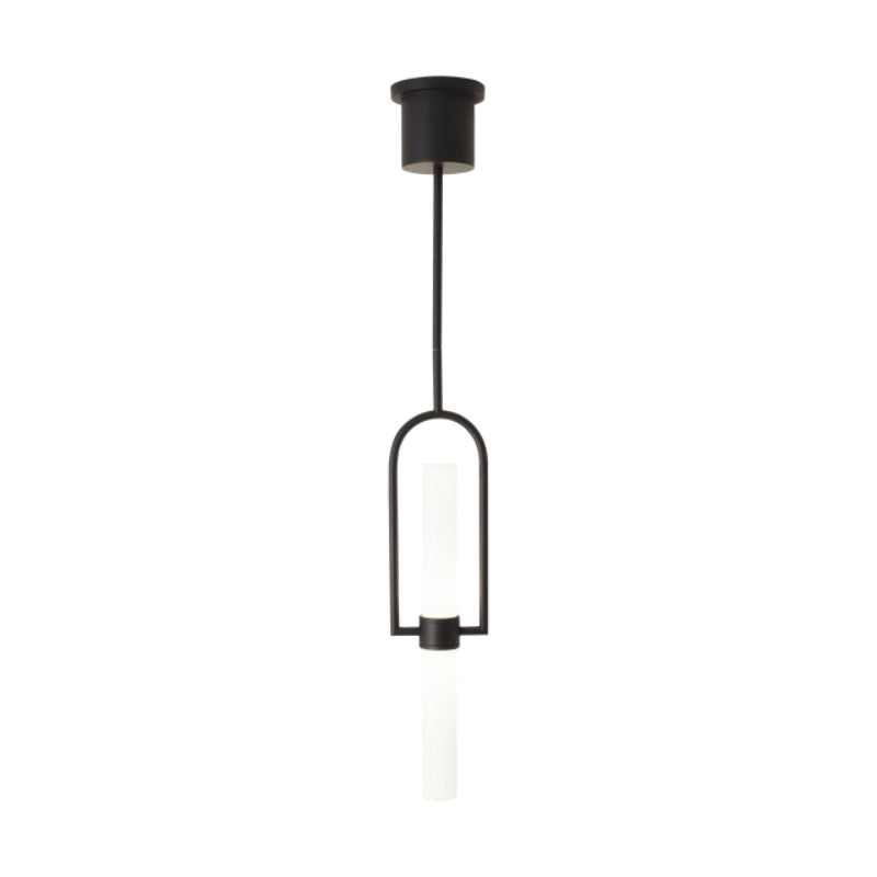 Visual Comfort Architectural 700TDCLMB-LED930 Modern Sean Lavin Calumn LED Pendant Ceiling Light CCT 3000K - CRI 90 - Finish Nightshade Black