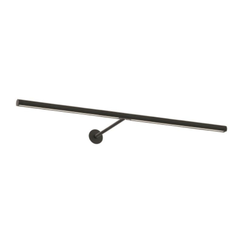 Visual Comfort Architectural 700PLUF24Z-LED927 Modern 24" Plural Faceted 1-lt LED Picture Wall Light - 120-277V - CCT: 2700K - Finish: Dark Bronze