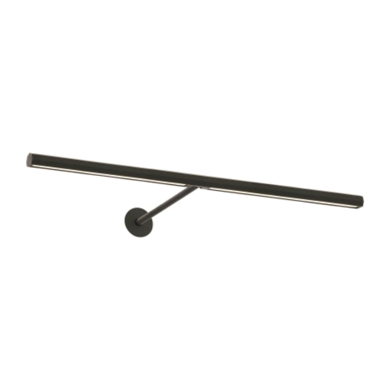 Visual Comfort Architectural 700PLUF18Z-LED927 Modern 18" Plural Faceted 1-lt LED Picture Wall Light - 120-277V - CCT: 2700K - Finish: Dark Bronze