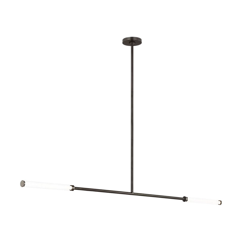 Visual Comfort Architectural SLLS74727BZCG Modern 56" Poza 2-lt LED Chandelier Ceiling Light - 120V-277V - CCT: 2700K - Finish: Bronze