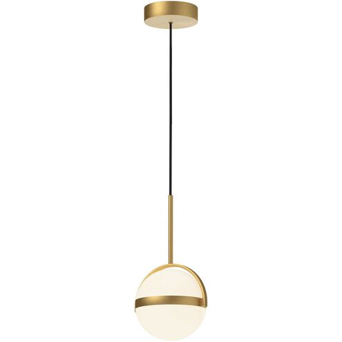 Alora Lighting PD301001BG-UNV Globo LED 6.38 inch Brushed Gold Pendant Ceiling Light
