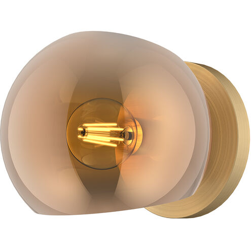 Alora Mood WV548006BGCP Willow 1 Light 6 inch Brushed Gold Bath Vanity Light Wall Light in Copper