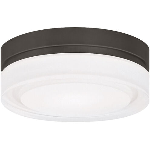 Visual Comfort Architectural 700CQSZ-LED Modern Sean Lavin Cirque Small 6" LED Flush Mount Ceiling Light CCT 2700K - Finish Bronze