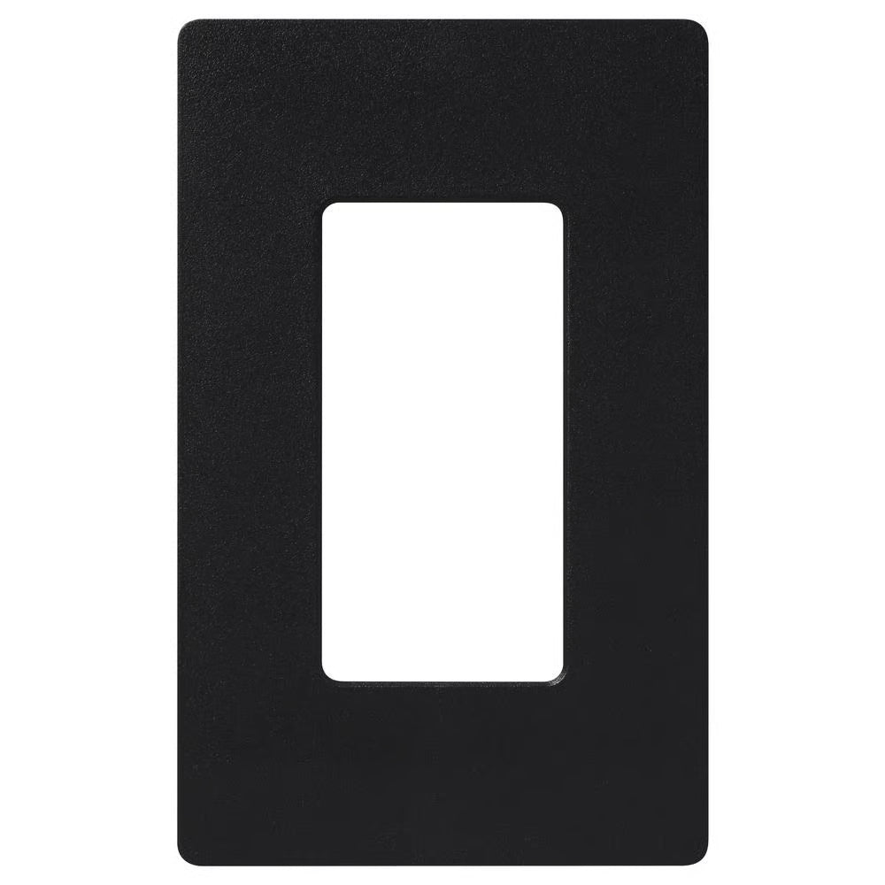 Lutron CW-1-BL-96 Claro 1 Gang Wall Plate Black Gloss 96 Pack