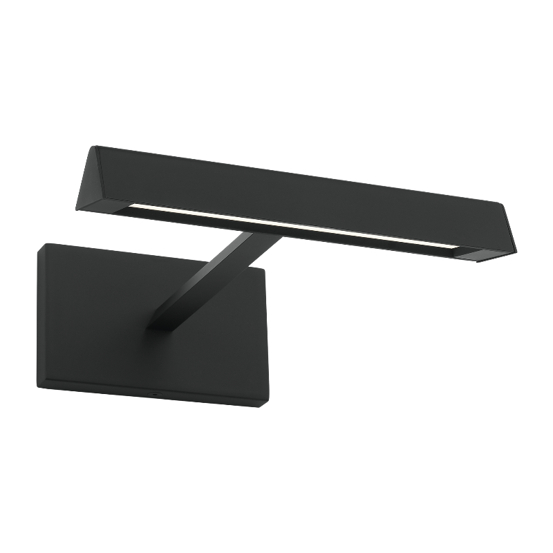 Visual Comfort Architectural 700DES8B-LED930-277 Modern Sean Lavin Dessau 1-lt 9" LED Picture Light CCT 3000K - Voltage 277V- Finish Nightshade Black